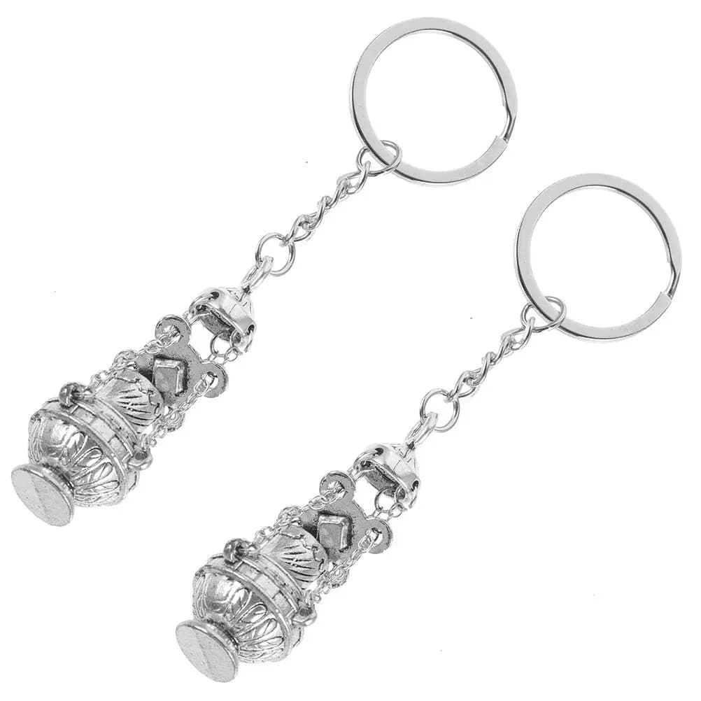 2Pcs Aromatic Sachet Keychain Pendant for Bags Purse Handbag Backpack Wallet Decor Delicate Design Portable Fragrance Hanging