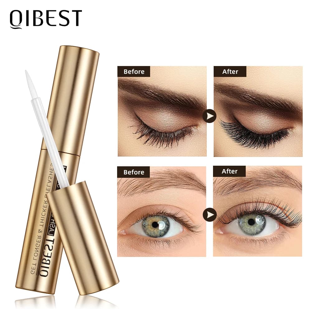 QIBEST Serum for Eyelash Growth Eyelashes Enhancer Vitamin E Treatment Lash Lift Eye Eyelash Eyelash Nutrient Endurance Eye Makeup