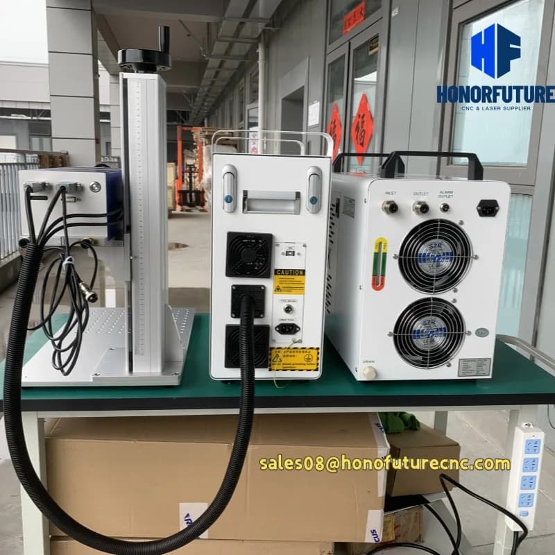 5W Portable UV Laser Engraver, Laser Marking Machine with Air Cooling for Glass, Crystal, Metal, Plastic, PVC, Wood, Acrylic, UV Fiber Laser