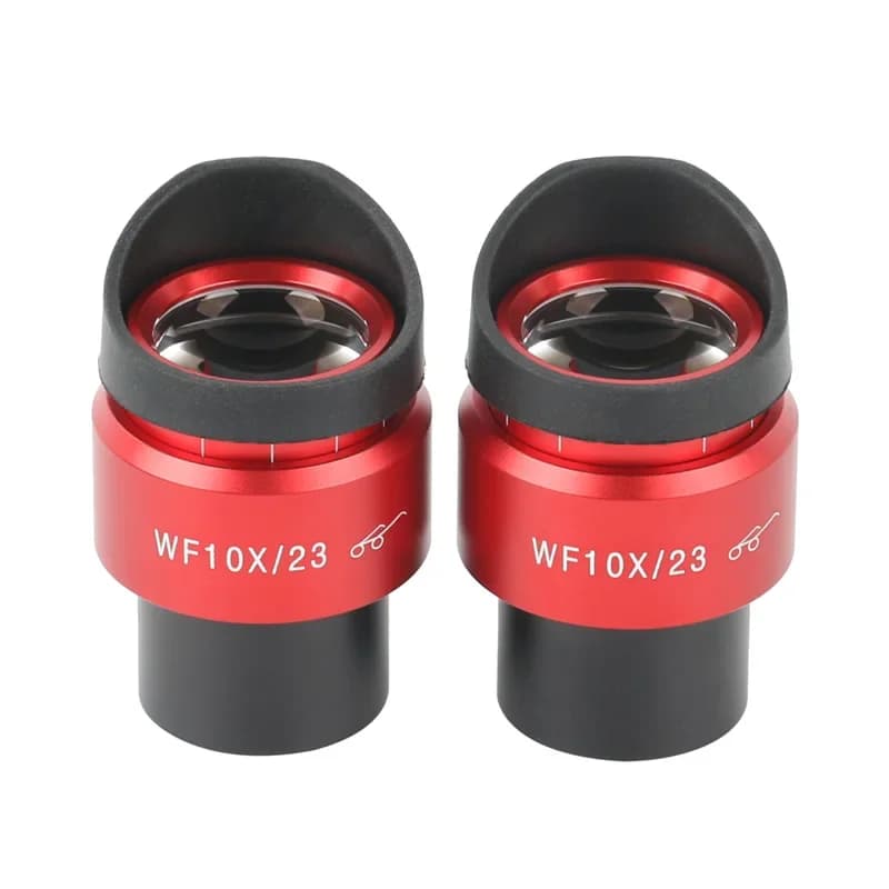 WF10X/23 microscopio oculare grandangolare oculare regolabile ampio campo 30mm oculare per microscopio a filo