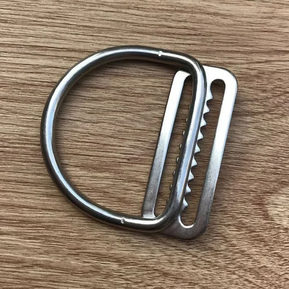 Forniture per Sport acquatici resistenti alla corrosione in acciaio inossidabile 316 con anello a D per immersioni subacquee di alta qualità