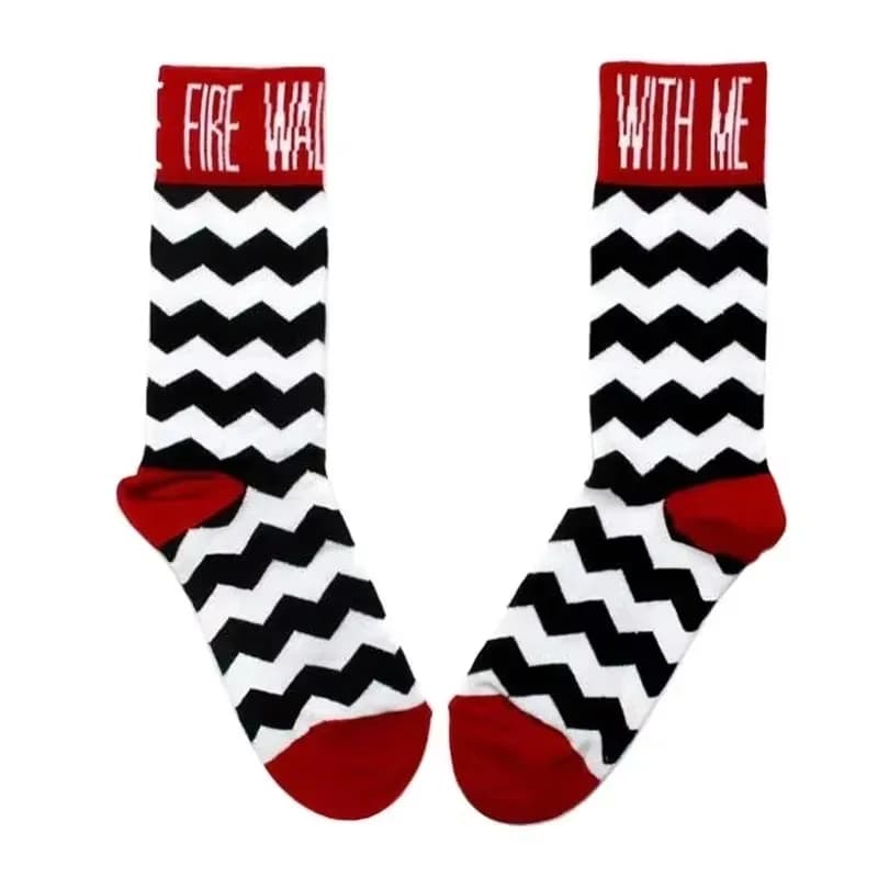 Designer Socks with Me Funny Fan Art Gift Unisex Socks for Women Calcetines Mujer Sock Funny Fan Art Gift