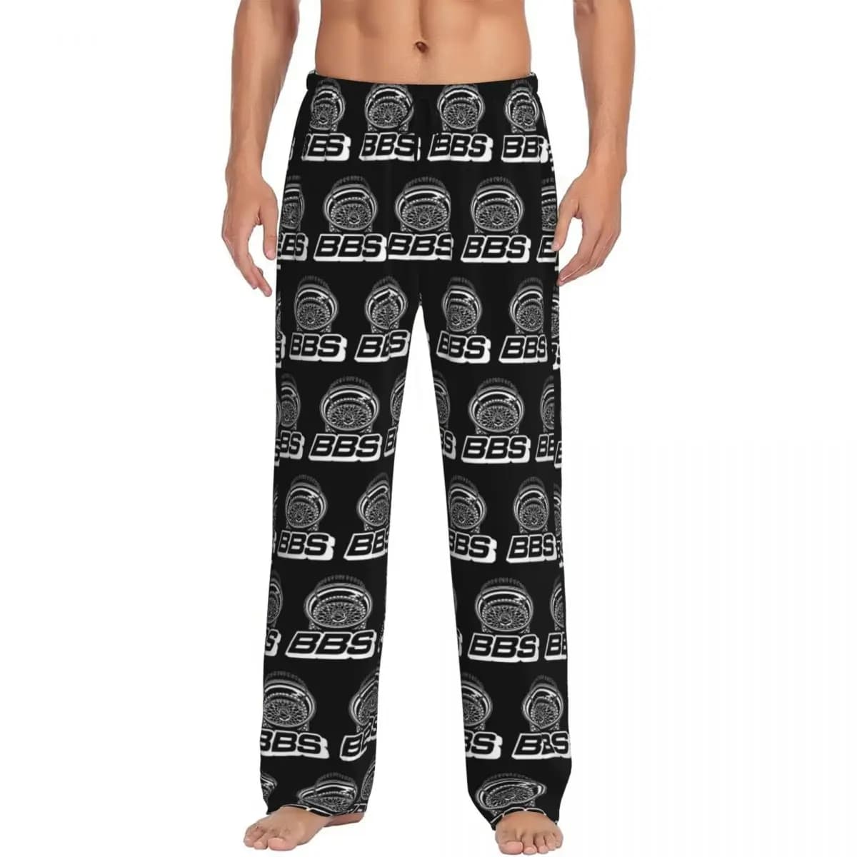 Pantaloni da pigiama personalizzati Bbs Racing Gear Company Pantaloni da notte da uomo con tasche