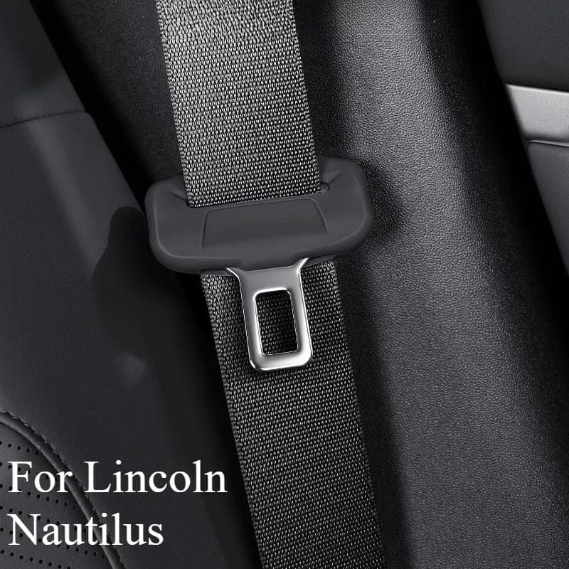 Silicone Safety Belt Protective Cover – Scratch Resistant Cover with B Frame for Interior Car Lincoln Nautilus