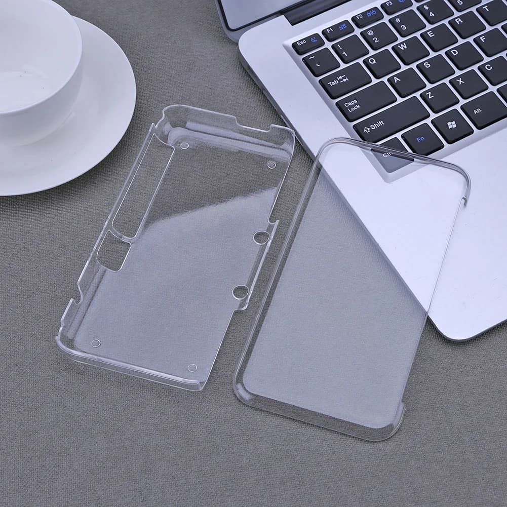 Custodia Protettiva Trasparente + Pellicola Salvaschermo per NEW 2DS XL