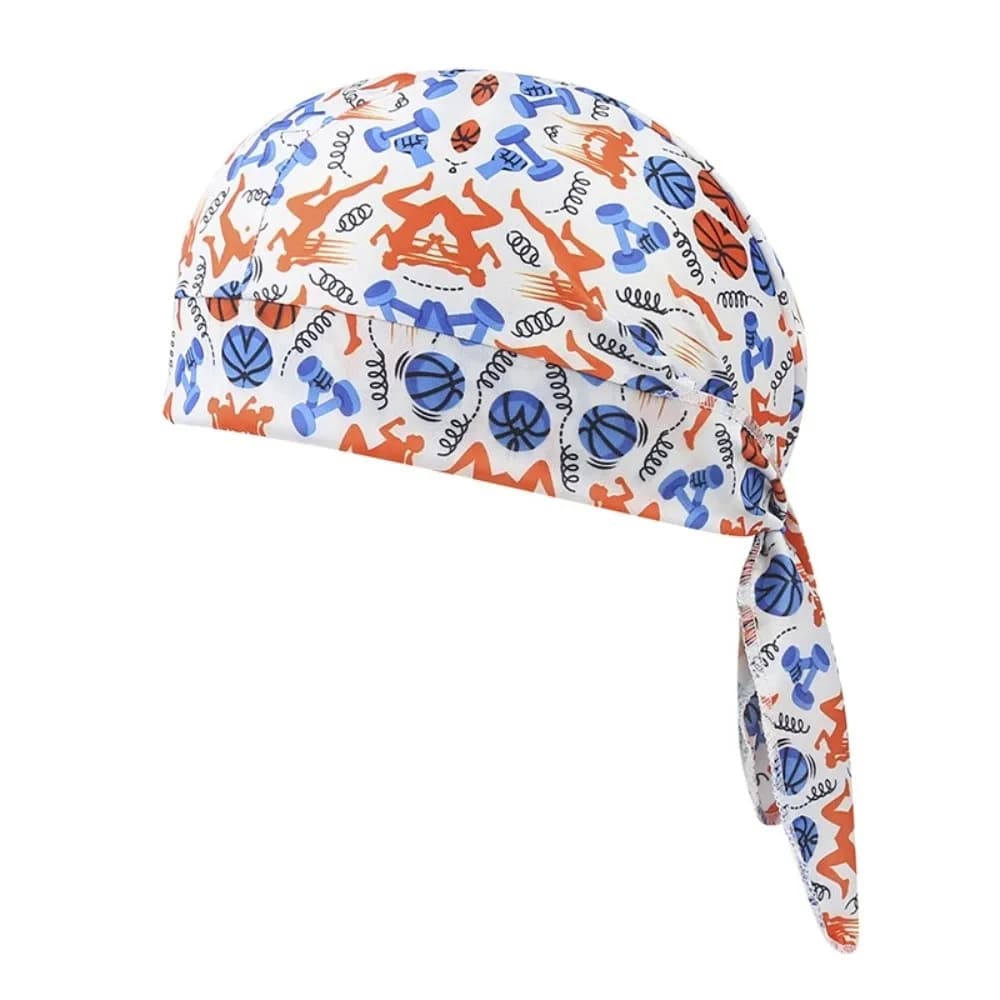 Accessorio di Moda: Hijab con Stampa Paisley, Traspirante, Regolabile, Bandana Elastica Comoda, Cappello Unisex