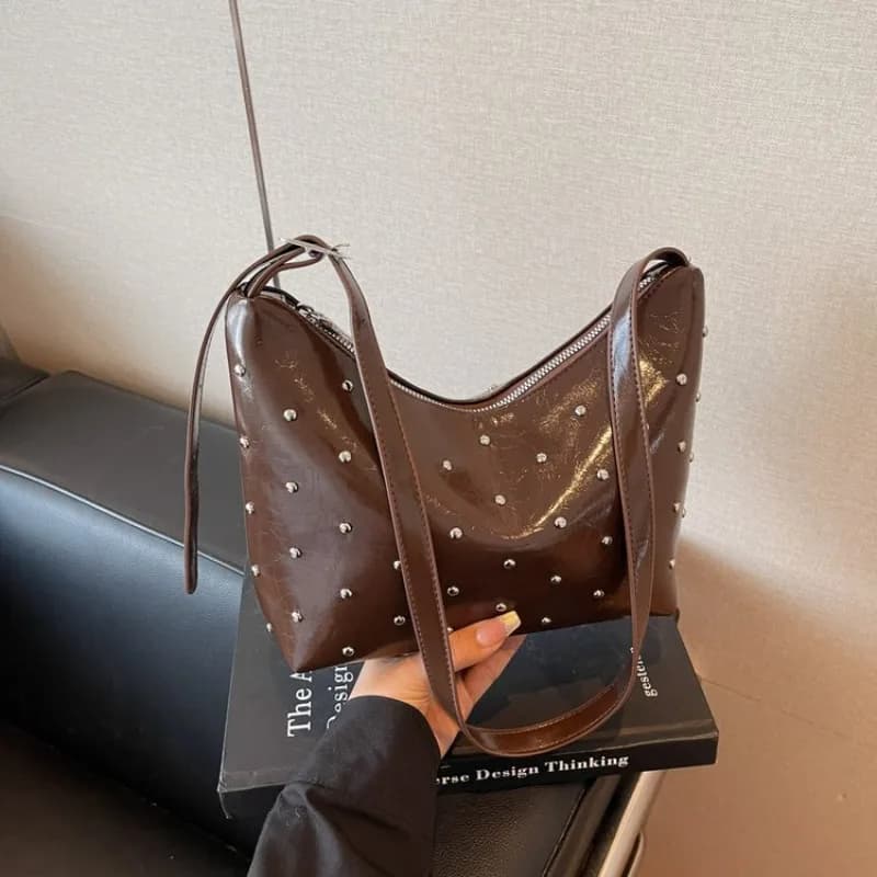 Stylish Trendy Diaper Bag Women Crossbody Bag Luxury Designer Handbag Minimalist Elegant Large Capacity Leather Tote Bag