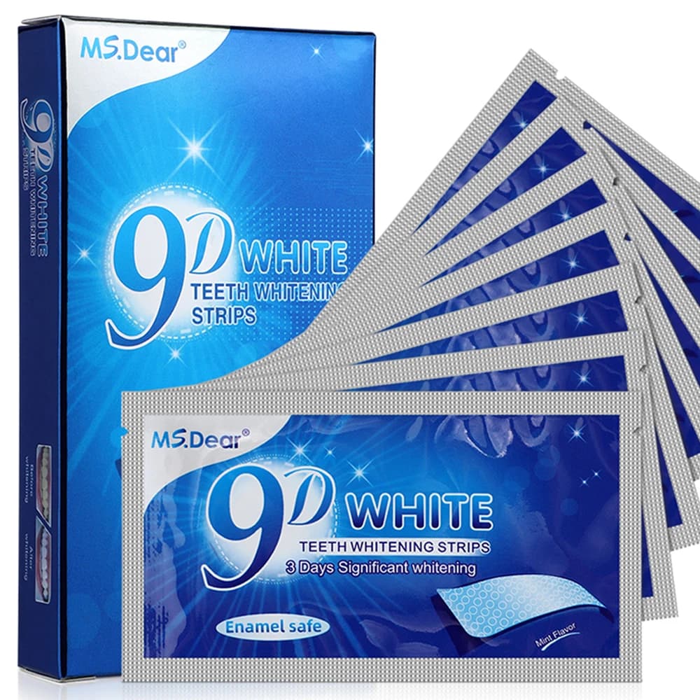 Teeth Whitening Strips Cleansing Oral Hygiene Dental Whiten Patch Relief Swell False Tooth Veneers Bleaching Teeth Gel Stickers