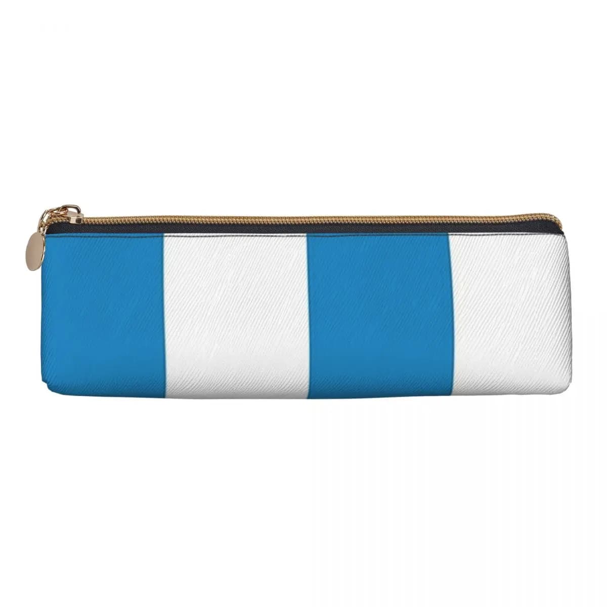Large vertical striped pencils with blue and white ocean stripes Mat for pencils Supplies for stationery Pen holder