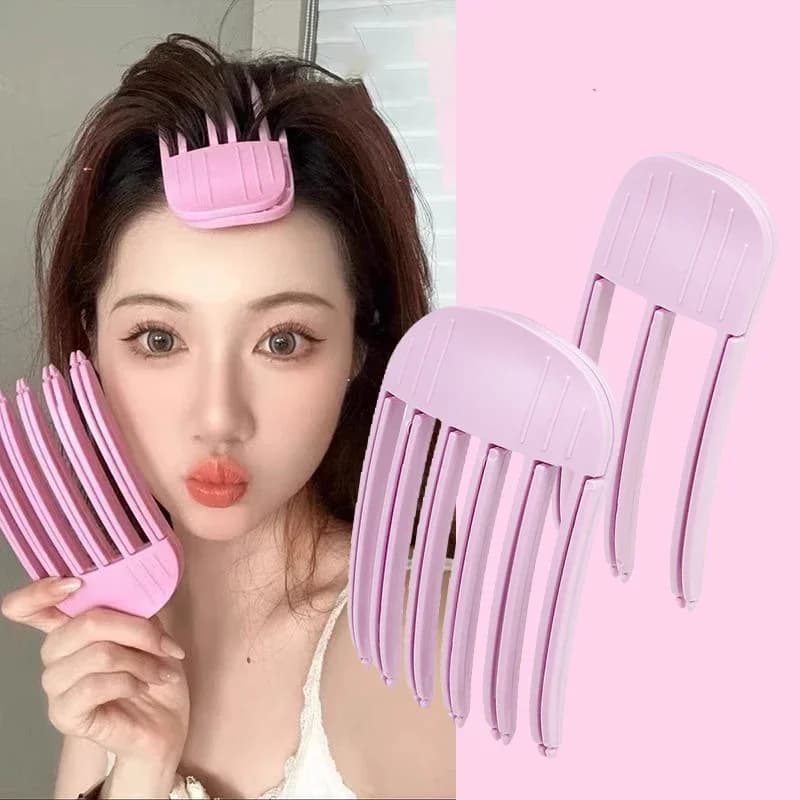 Clips Hair Fluffy Curling Roots Hair Clips Hairpin Bangs Volumizing Hair Roller Women Curling Fixed Shape Clips Fashion Volume