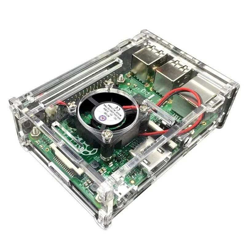 Raspberry Pi Kit 4 Model B 2 GB/4 GB/8 GB + Cooling Fan + Raspberry Pi 3b + Plus Project Kit