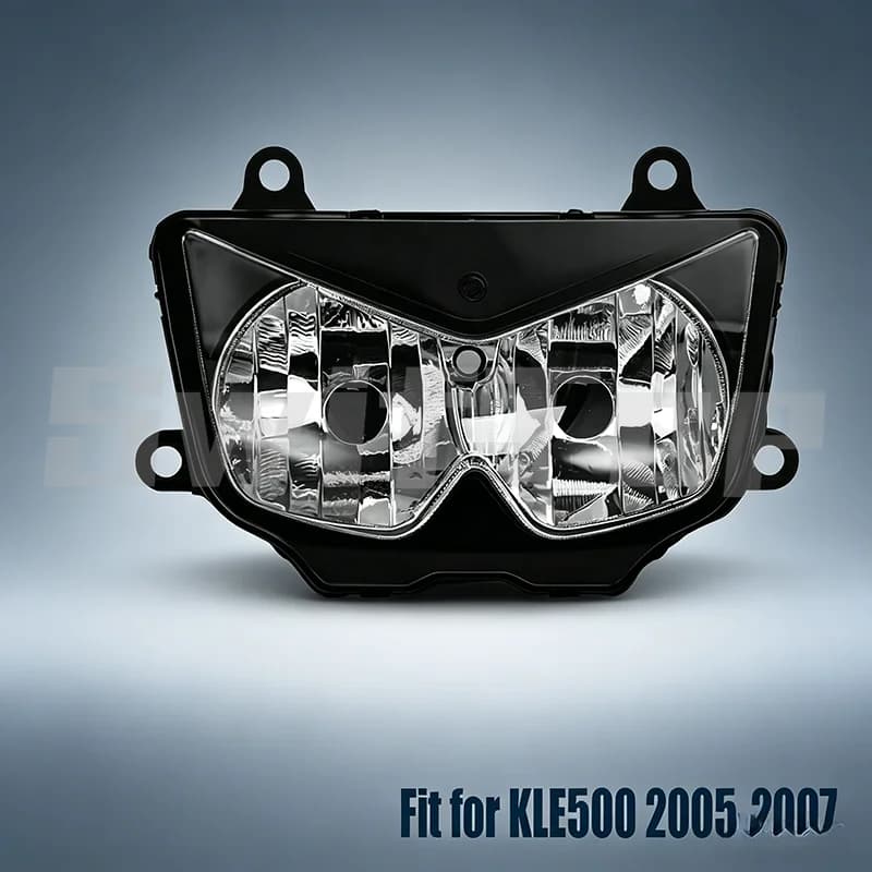 Fit For 2005 - 2007 Kawasaki KLE500 Front Head light KLE 500 2006 Motorcycle Headlight Assembly Headlamp