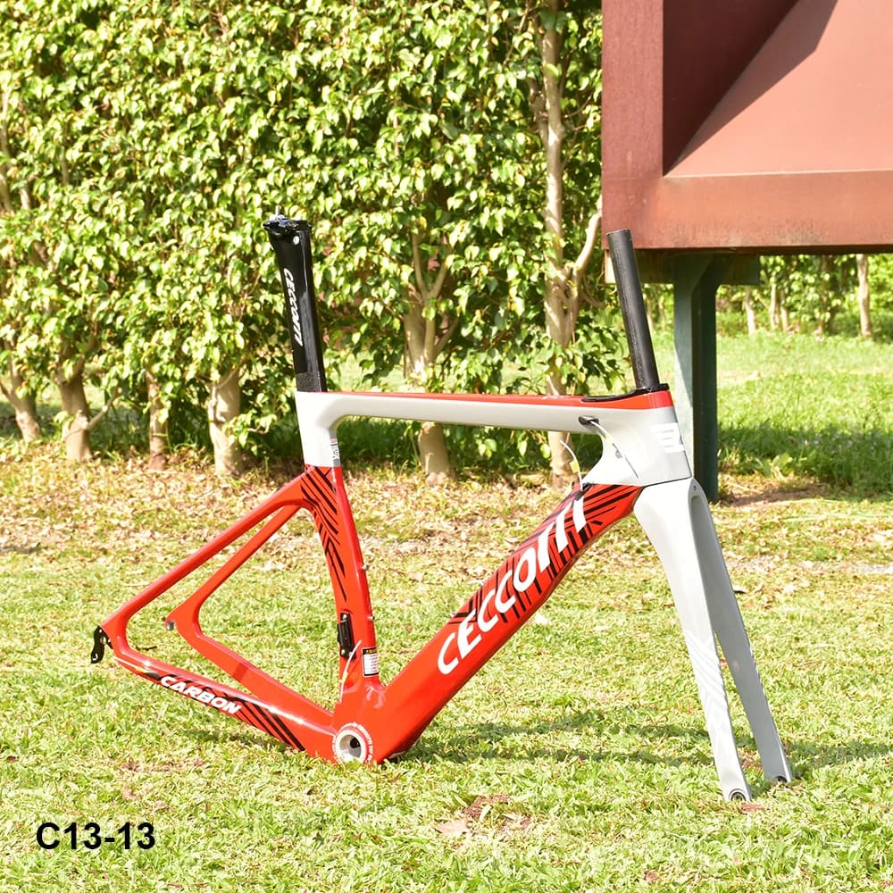 Telaio per bici da strada in carbonio, telaio per bicicletta da corsa, ruote 700C, pneumatici max, 25 mm, nuovi arrivi