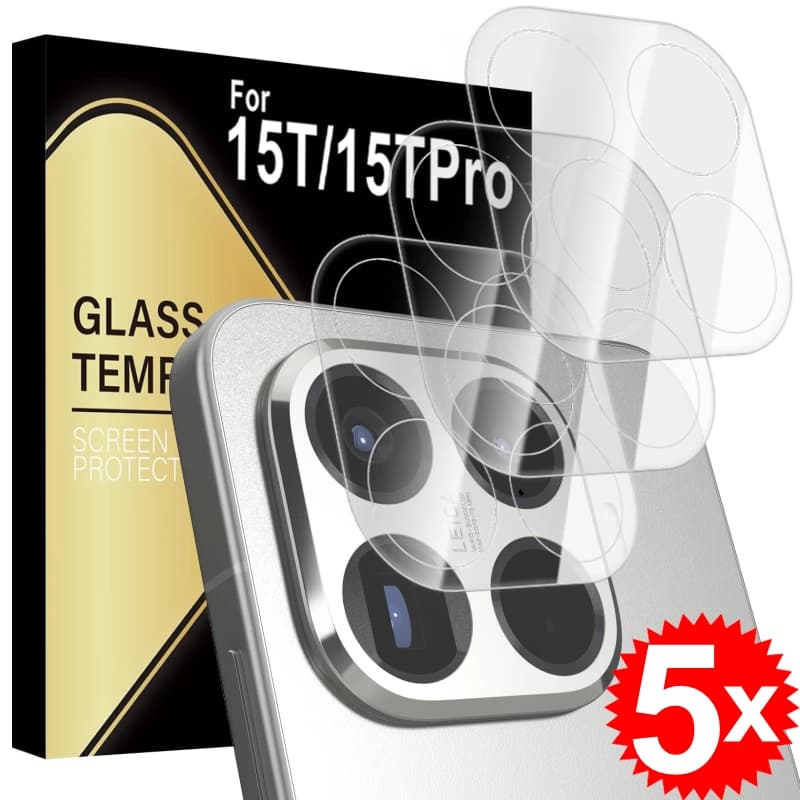 For Xiaomi Mi 15T Pro 15TPro Camera Protective AR Tempered Yij Glass For Mi 15T Mi15T 5G Anti-scratch Lens Protector Cover Cap