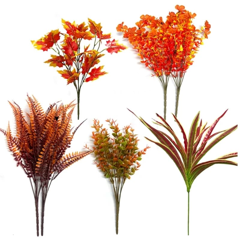 Plastic Greenerys Artificial Plant Plastic Texture Perfect for Garden Terraces 15UB