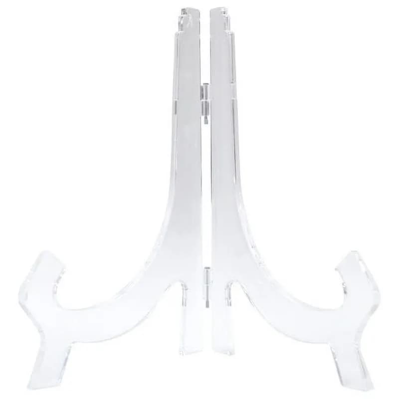 8" Easel Picture Frame – Clear Acrylic Tabletop Photo Frame Easel