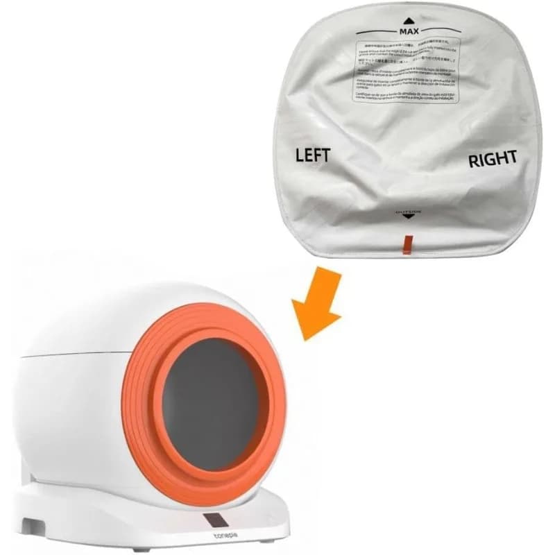 Accessori per lettiera per gatti, facili da installare, sostituiscono la base Q-Clean