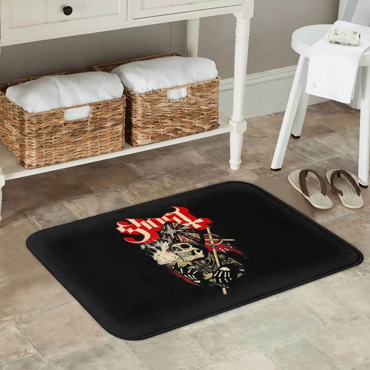 Swedish Rock Band Horror Fantasma Zerbino Kitchen Entrance Carpet for the house Anti-slip carpet for living room Carpets
