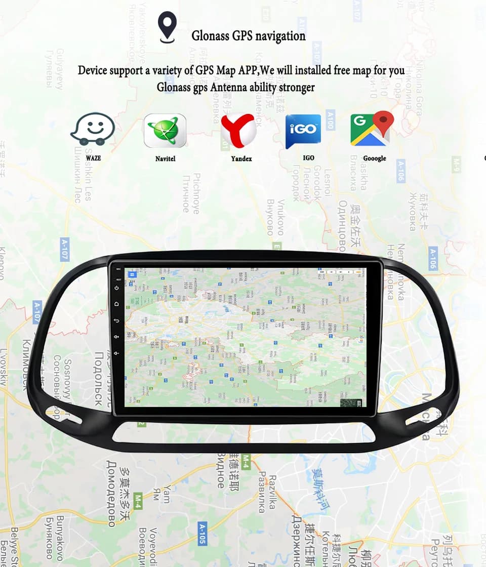 Autoradio Android 14 con 8GB di RAM e CarPlay per Fiat Doblo 2015-2019, Lettore DVD Multimediale, Navigazione GPS, HU RDS BT