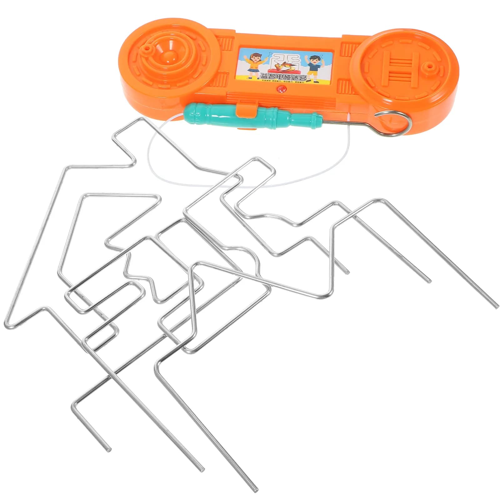 Set Gioco Labirinto Elettrico con Figure Tattili, Sviluppo Intellettuale Unico, Gioco Educativo Precoce Divertente