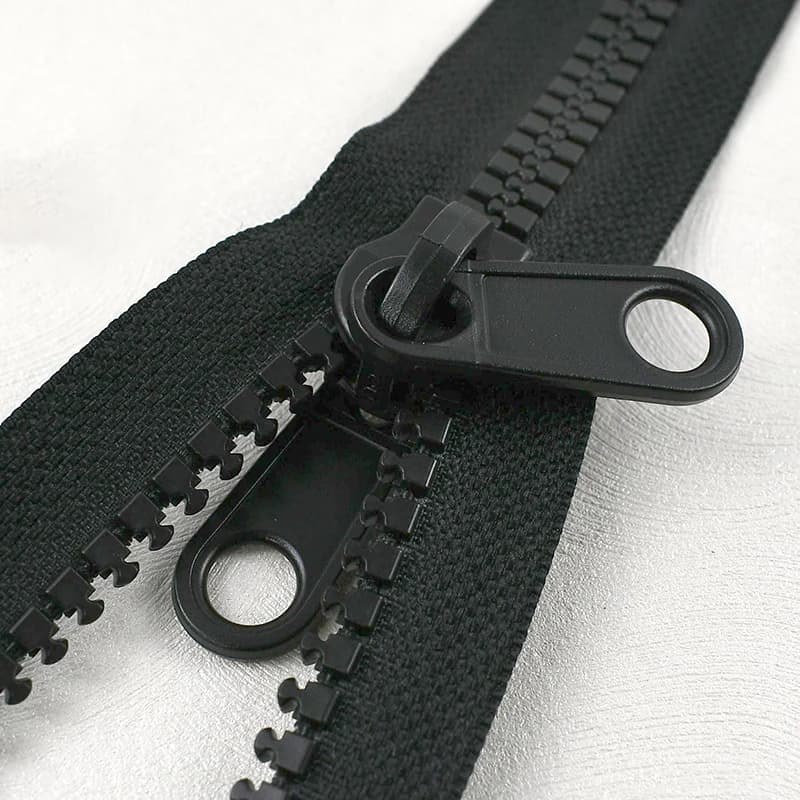 Cerniera in resina bifacciale da 60-300 cm 5 # 8 # 10 # Cerniere per Zaini e Indumenti, Kit di Riparazione Cerniere per Bagagli, Accessori per Cucito