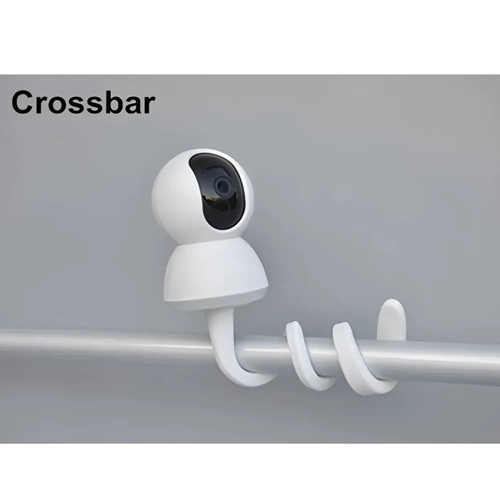 Supporto per fotocamera multifunzione Supporto per fotocamera M-i Head Pro PTZ Staffa edizione 2K per Xiaomi Webcam Baby Monitor Supporto su culla da letto