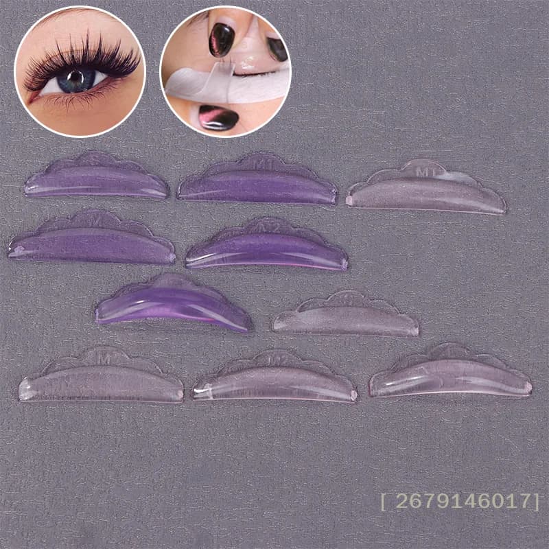 diYY26 di5 Silicone Bearing Pay for Permanent Eyelash, Reusable and Washable, for Lifting and Wrinkling, Makeup Tools