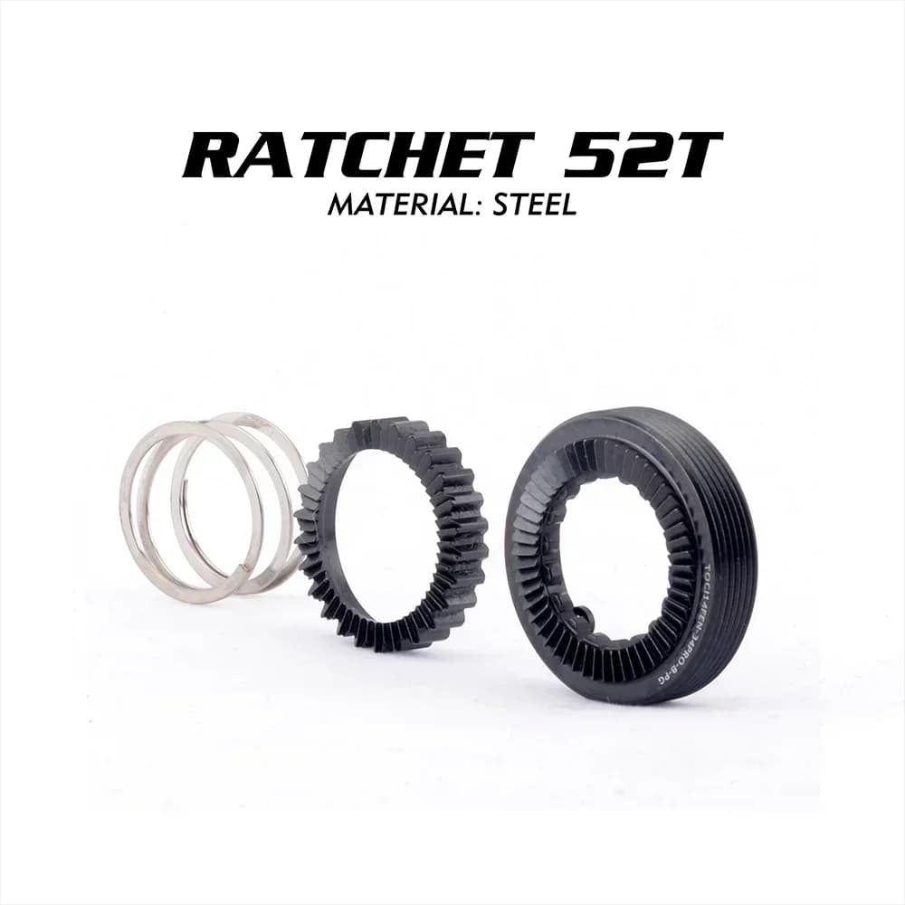 GOLDIX Mozzo a cricchetto 370/350/310/180/160 Serie 26T-72T Kit di aggiornamento - Compatibile con mozzi DT Swiss Style Mozzi per biciclette Parti di ruote