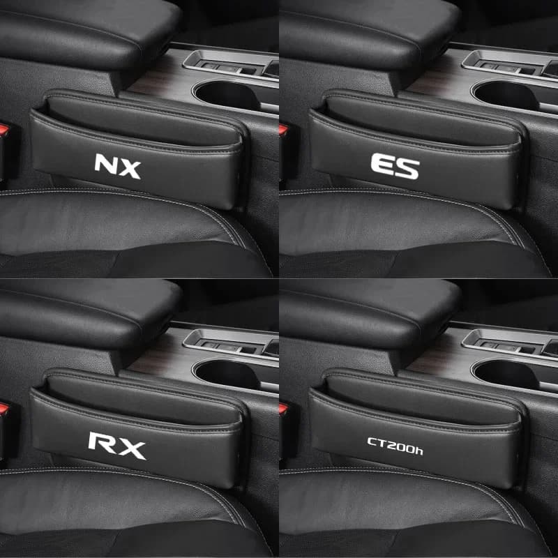 Multifunzione seggiolino auto Gap Organizer sedile fessura scatola di immagazzinaggio per Lexus F Sport CT200h RX NX FSport IS ES