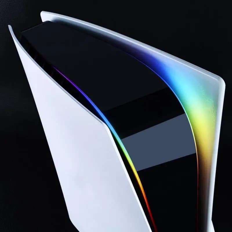 Per PS5 Host Light Bar Rainbow Gradient Sticker decalcomanie autoadesive LED Lightbar luminoso per playstation5 accessori di gioco