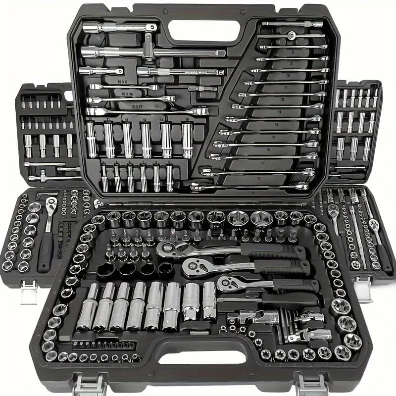 Kit di Chiavi a Bussola V 6191L, Set di Attrezzi per Riparazione Auto, Elegante Set Estivo da Lavoro per Donne, Strumenti Automobilistici Transfrontalieri