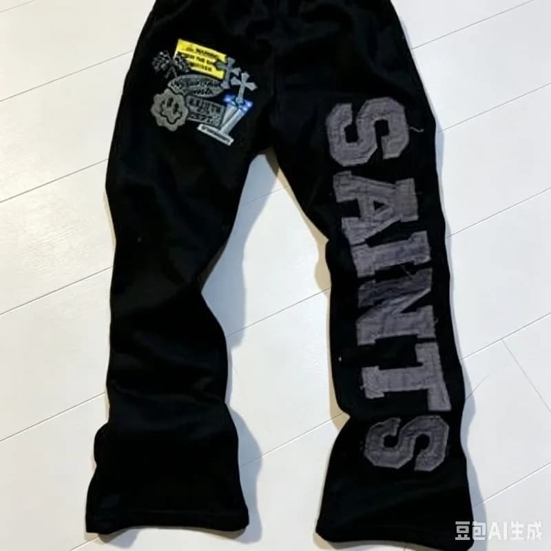 Nuova Serie di Stampe Popolari 2026, Pantaloni Sportivi Casual a Gamba Larga per Coppie Adolescenti, Abbigliamento Streetwear Y2k in Vendita