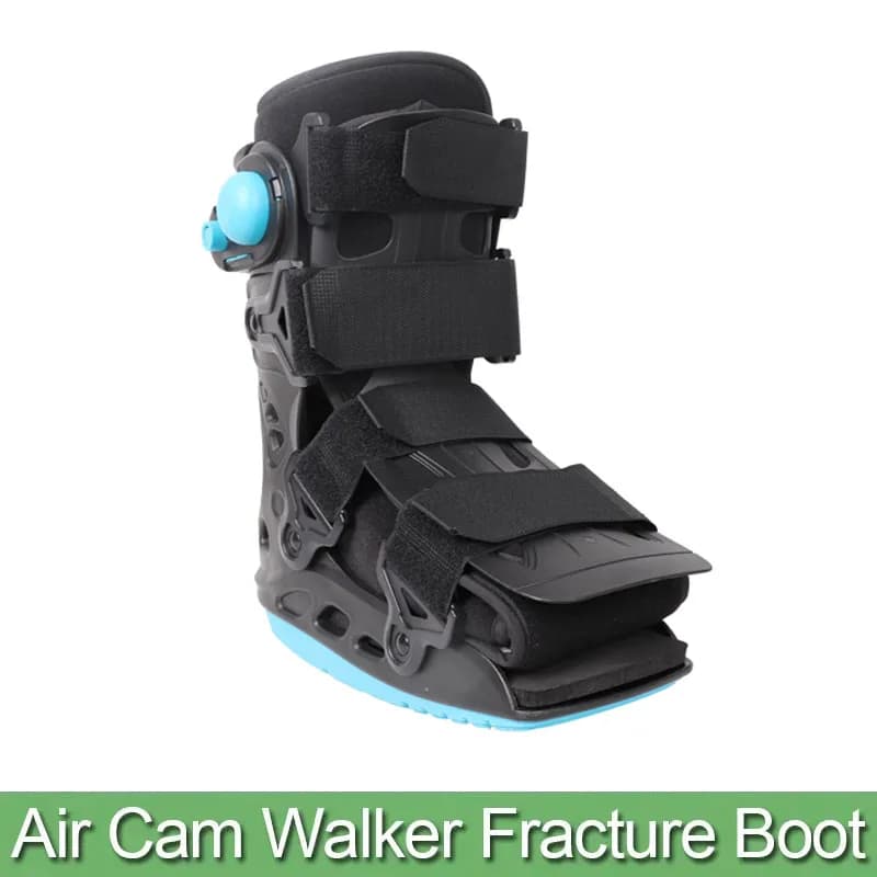 1 pz Air Cam Walker Frattura Boot-Doppio Palloncino Breve Ortopedico Boot-Piede Frattura Distorsione Alla Caviglia Riabilitazione Walker Brace