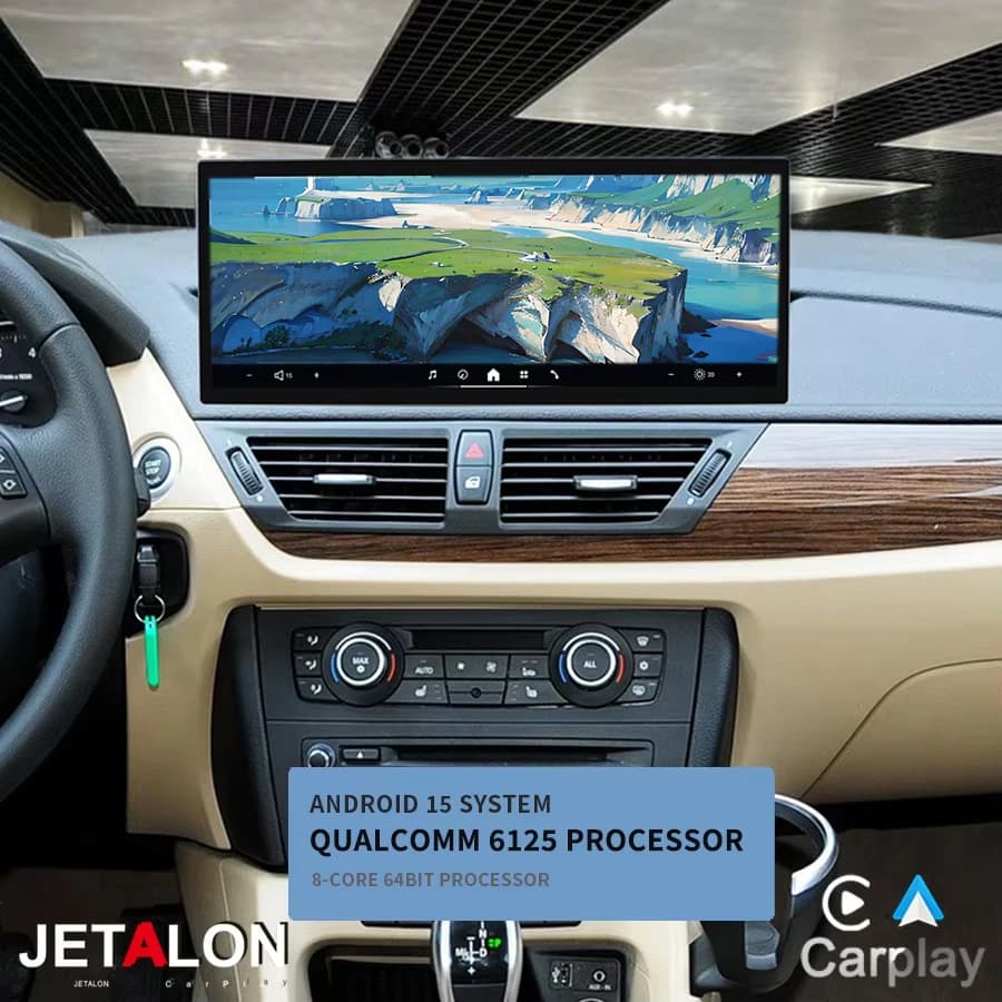 Nuovo 15.8 pollici Android15 SMART Screen Per BMW X1 2016 2017 NBT Autoradio Wireless Carplay 4G Wifi GPS Navi Lettore Video Multimediale