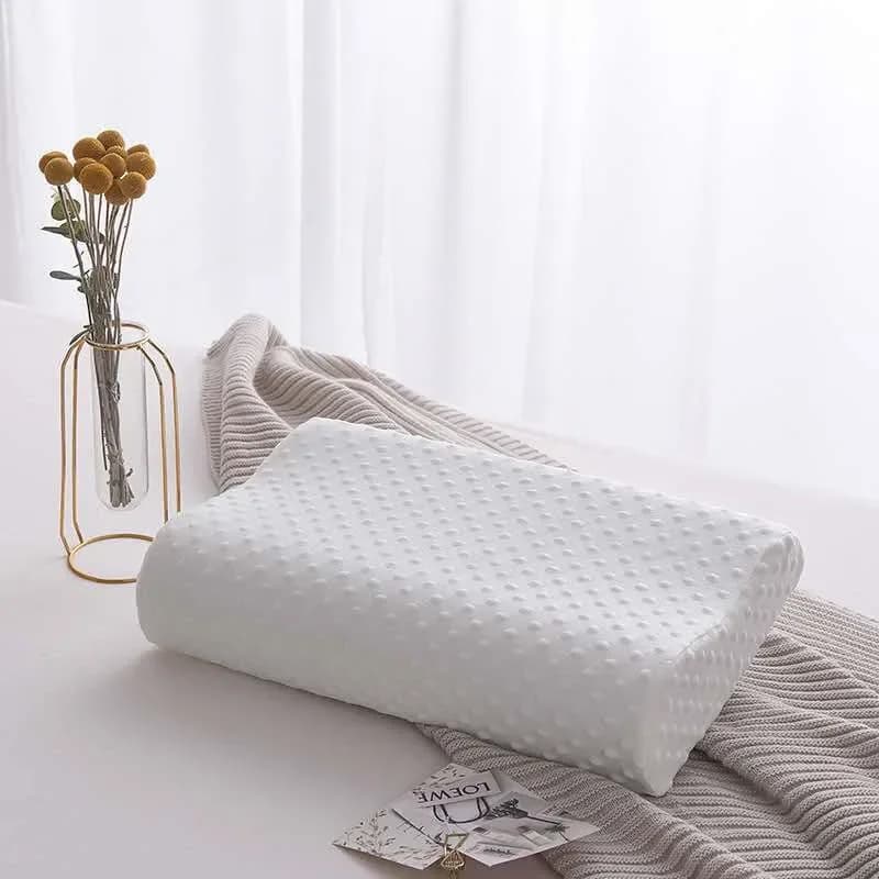 Cuscino lungo in memory foam Cuscino da letto Protezione per il collo Cuscino premaman a forma di rimbalzo lento per cuscini ortopedici per dormire