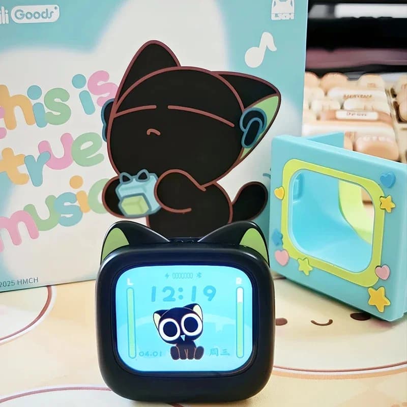 Bilibili Goods CUBEFACE The Legend of Luo Xiaohei LCD Touch Screen Headphones Anime Gaming Headset Birthday Gift