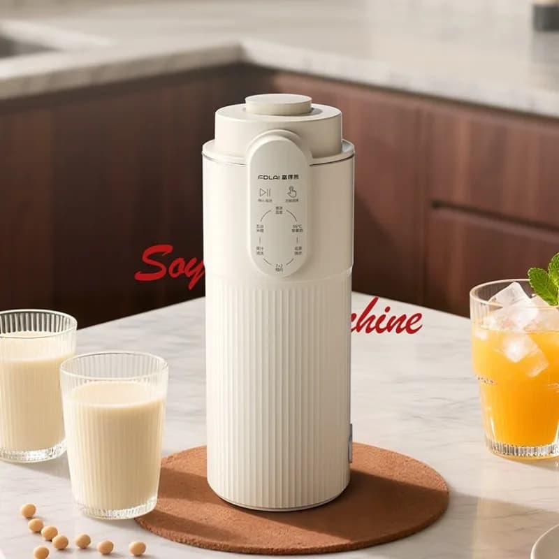 Mini portable soy milk blender, home use, without residues, completely automatic, without cooking, without filter, to prepare rice paste