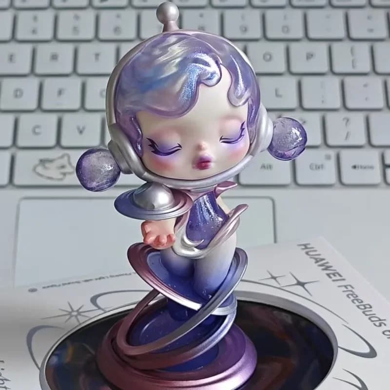 POPMART SKULLPANDA Serie FLOWING LIGHT SOUND Figura Cieca Scatola di Giocattoli Kawaii Anime Action Figure Sorpresa Mistero Borsa Giocattolo