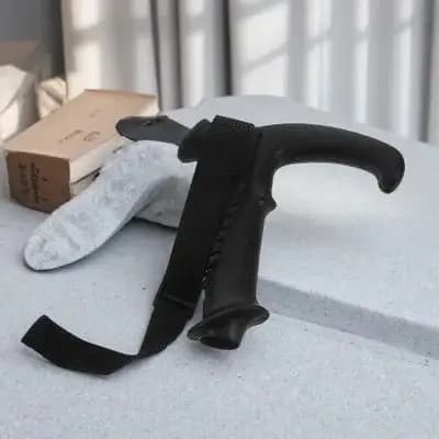 T Grip for Trekking Stick with Adjustable Wrist Strap, Ergonomic Sketch for Stroller Sticks, Hiking Sticks, Stamps