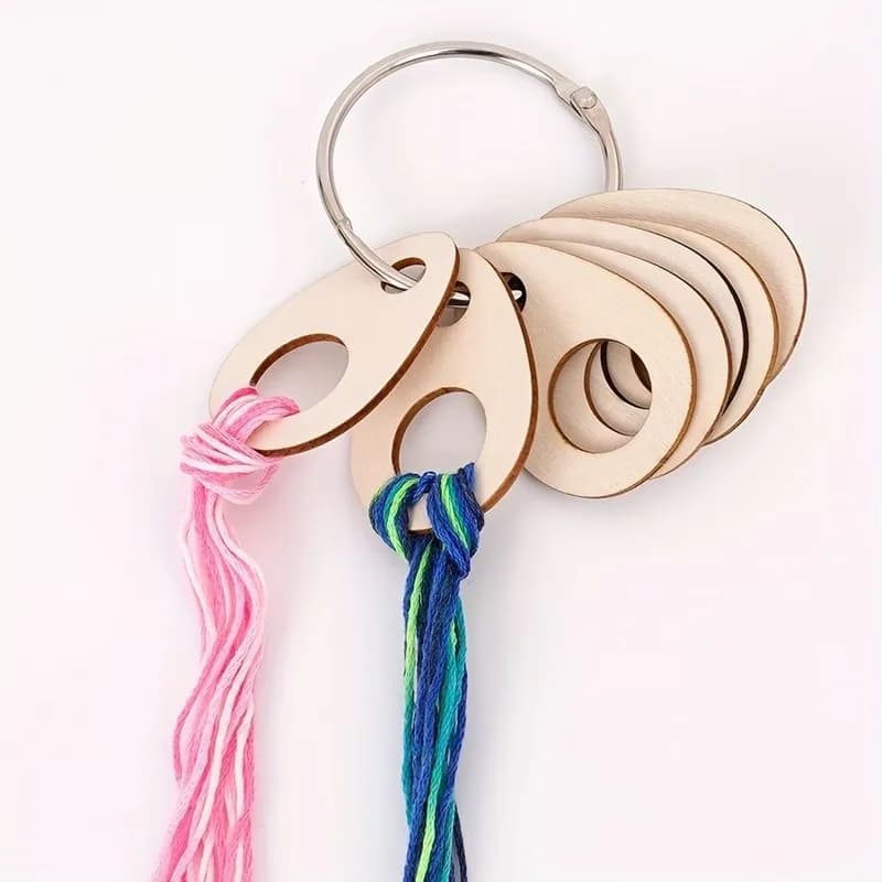 79 pcs Embroidery Floss Keepers, Anti-Tangle Organizing for Sewing Thread Sorting, Multipurpose, Versatile