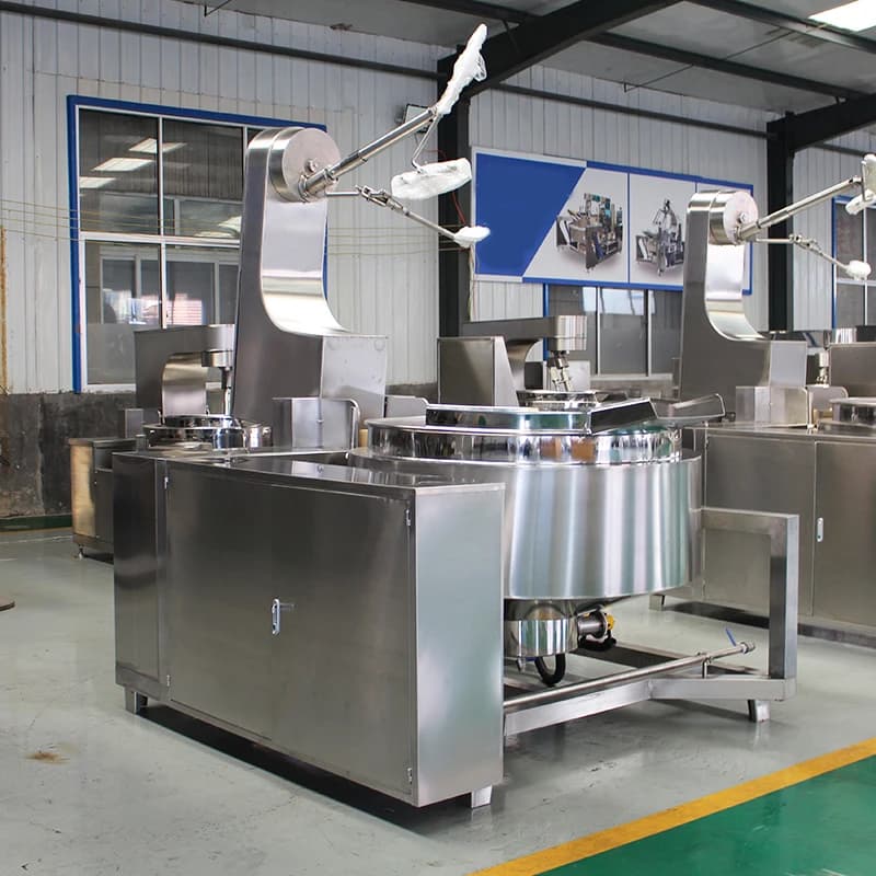 Commercial Wok for Stir-Fry with Independent Control Device, Stainless Steel Plates and Wok 304