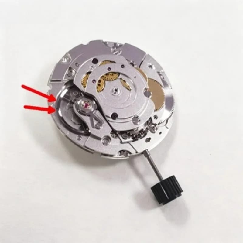 Parts are suitable for 2824 movement, black balance wheel movement 2824-2 three-pin automatic mechanical black pendulum