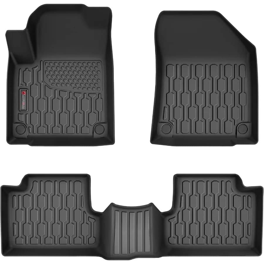 Fodere per pavimenti in TPE per tutte le stagioni compatibili con Jeep Cherokee 20162023 Non per Grand Cherokee Tappetini per auto su misura per 1a 2a fila