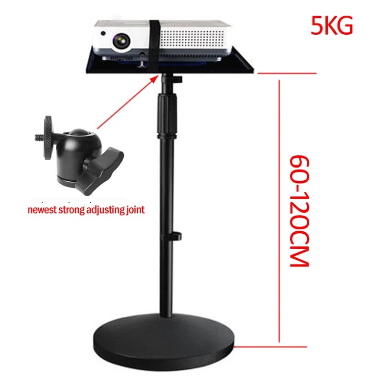 (60-120 CM) T3-60120N supporto da tavolo universale per mini proiettore Z3S G1 P1 P2 X1 G1-S PPX4350 PPX4935 X6 staffa di montaggio da tavolo video