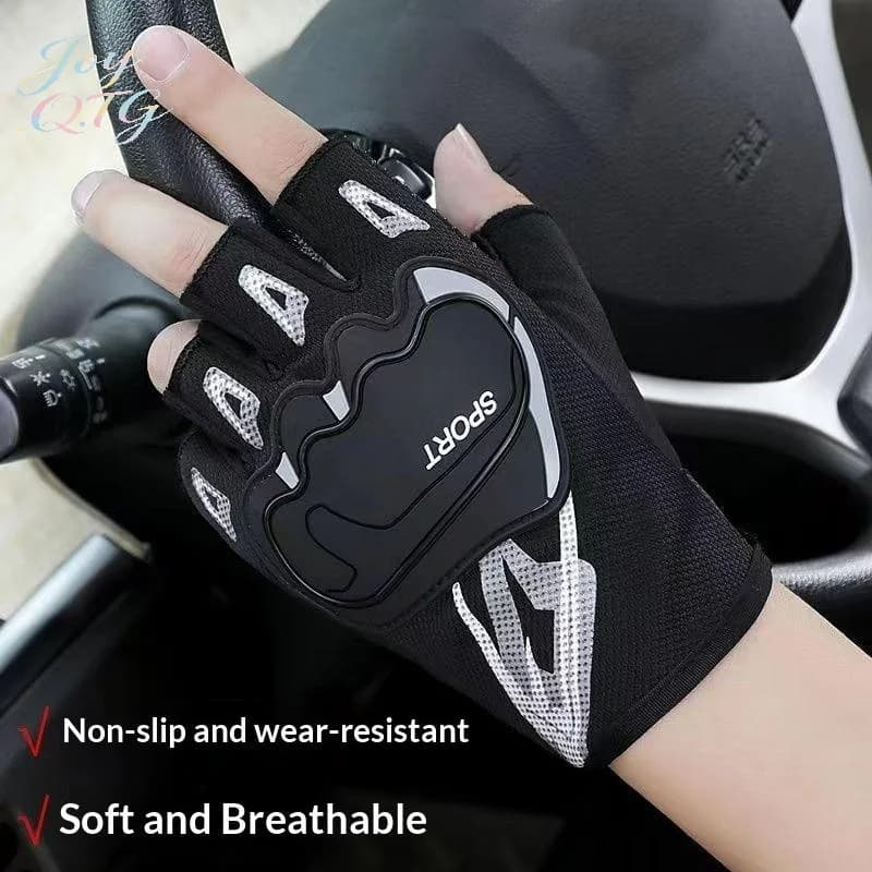 New 1Pair Motorcycle Gloves Summer Mesh Breathable Moto Gloves Men Women Touch Screen Motocross Gloves