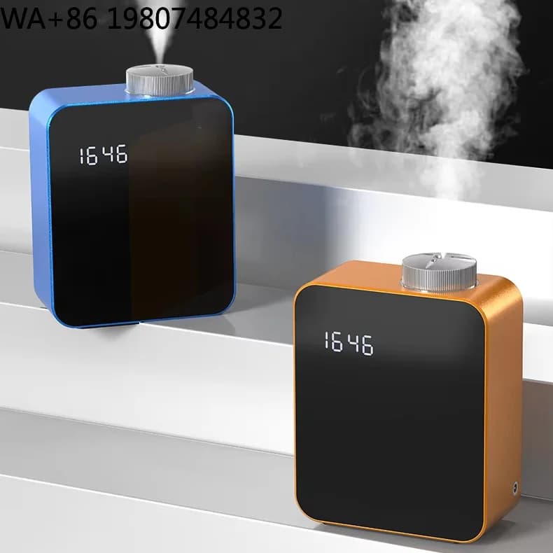 HVAC Compatible Waterless Scent Nebulizer Smart App Automatic Timing Essential Oil Diffuser Large Area Scent Marketing For