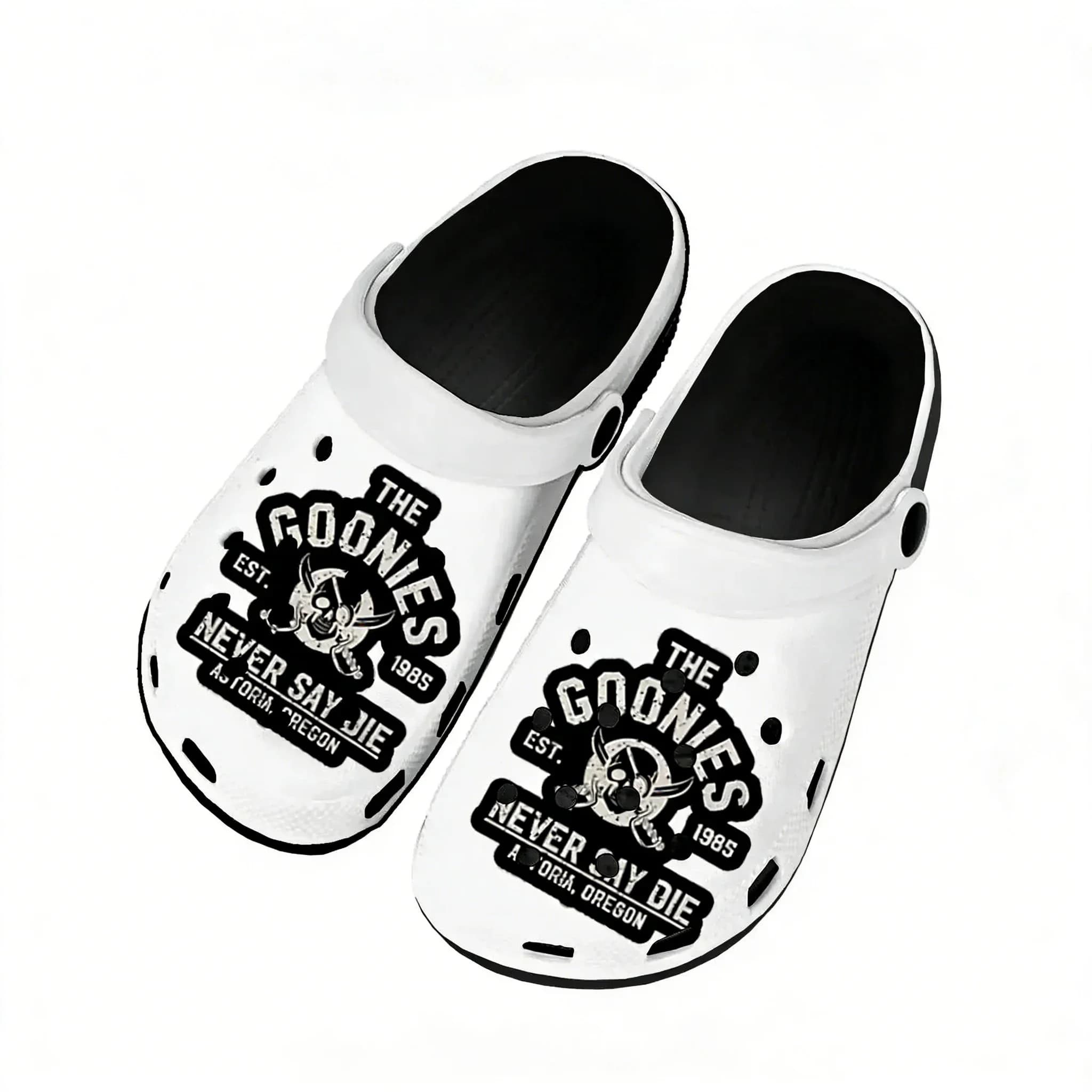 Goonies Water Shoes Mens Womens Comfortable Home Garden Clogs Customizd Sandals Beach Breathable Hole Slippers