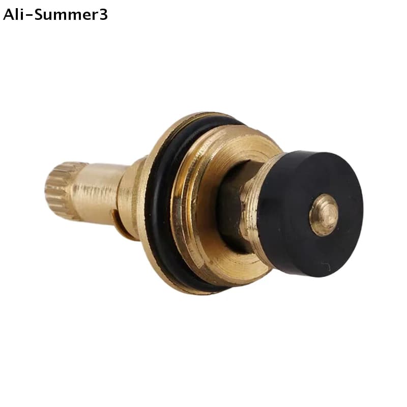 【AyS】Rubinetto miscelatore da cucina in ottone con apertura lenta, per acqua calda e fredda, G1/2, con testina a spruzzo
