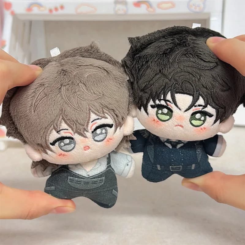 Nuovo Portachiavi Peluche Anime da 10cm, Ciondolo Carino Nunu, Personaggio dei Cartoni Animati, Giocattolo Imbottito, Regalo di Compleanno per Ragazze