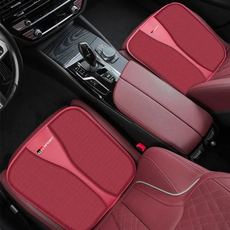 Summer Car Seat cushion in breathable ice silk anti-slip driver seat inside for Toyota GR Sport Supra Rav4 Celica BZ4X Fortuner